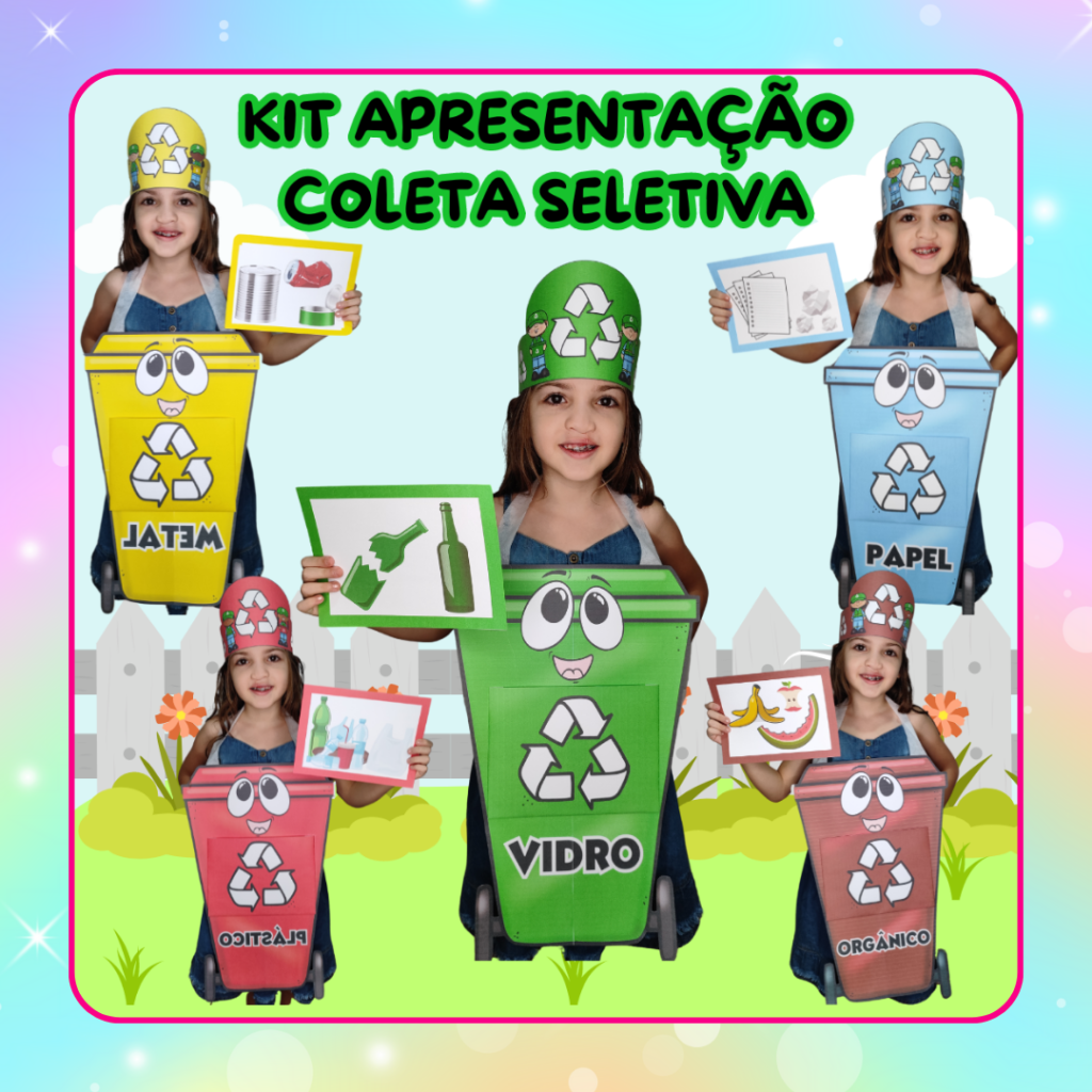 KIT APRESENTAÇÃO – COLETA SELETIVA – Professora Mikaelly Timóteo