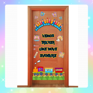 PAINEL DE PORTA SEJAM BEM- VINDOS