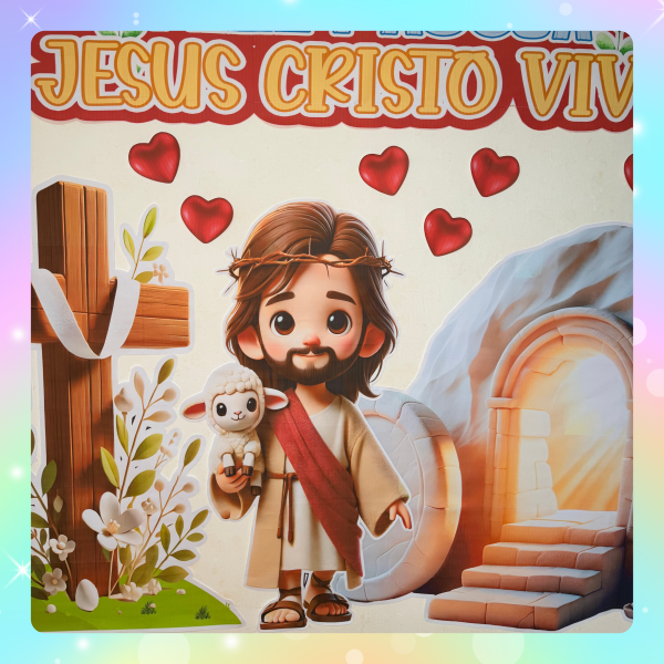 PAINEL PÁSCOA CRISTÃ - Imagem 9