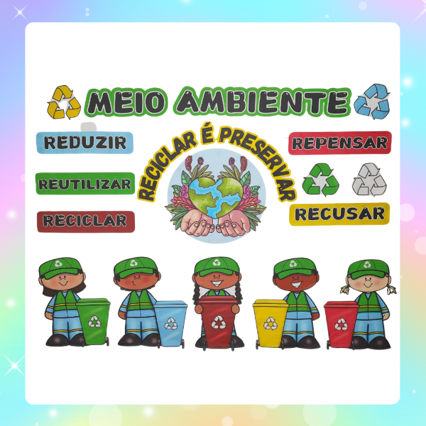 PAINEL MEIO AMBIENTE - 5Rs - Imagem 2