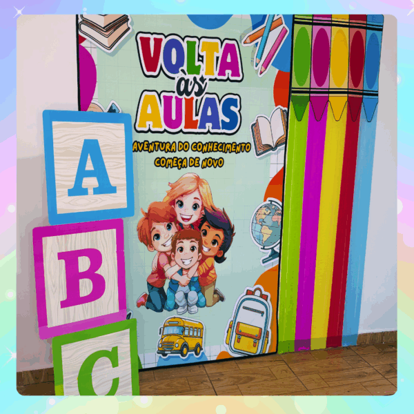 PAINEL VOLTA ÁS AULAS - Imagem 3