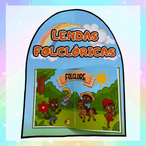 LIVRO LENDAS FOLCLÓRICAS - Imagem 2
