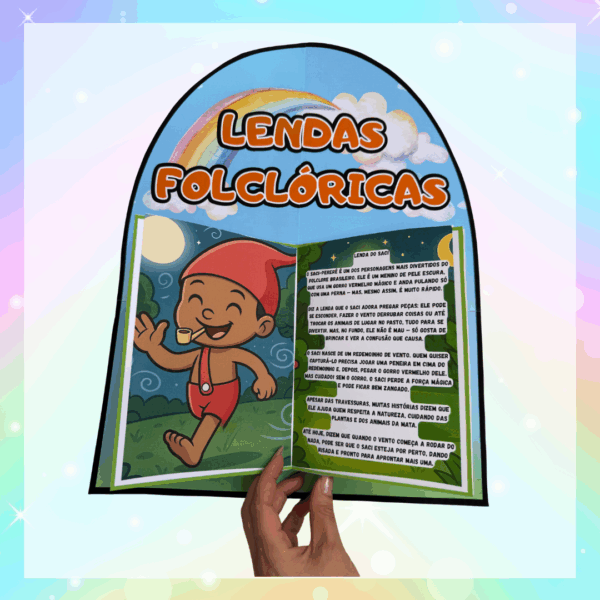 LIVRO LENDAS FOLCLÓRICAS - Imagem 3
