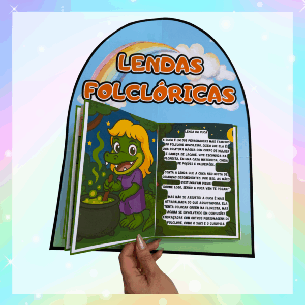 LIVRO LENDAS FOLCLÓRICAS - Imagem 6