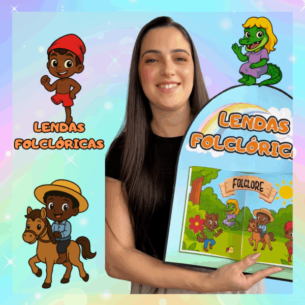 LIVRO LENDAS FOLCLÓRICAS - Imagem 5