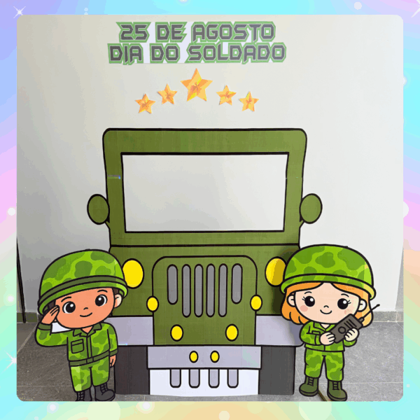 PAINEL INTERATIVO DIA DO SOLDADO - Imagem 2