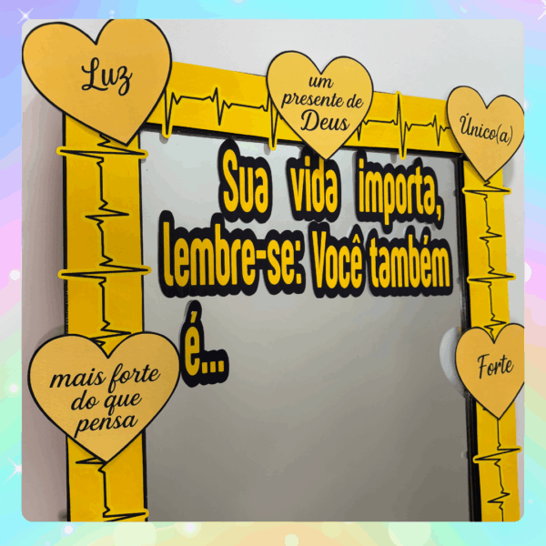 ESPELHO - SETEMBRO AMARELO - Imagem 6