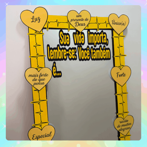 ESPELHO - SETEMBRO AMARELO - Imagem 3
