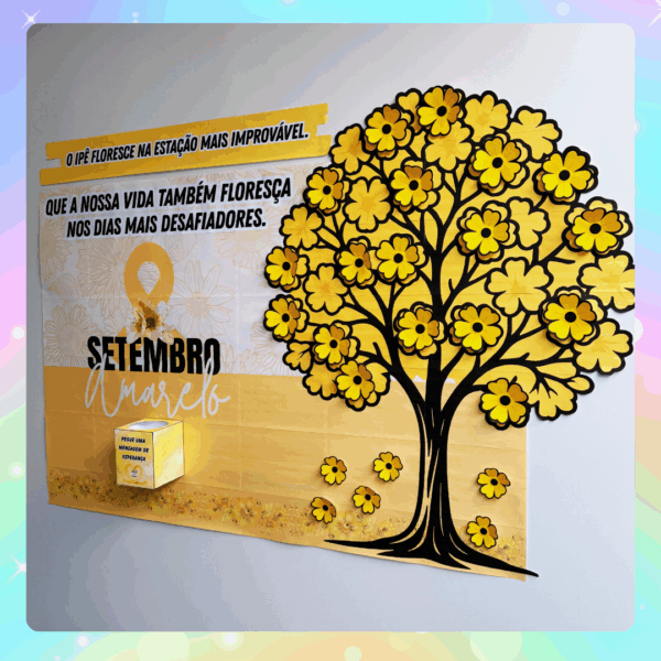 PAINEL SETEMBRO AMARELO - IPÊ - Imagem 8