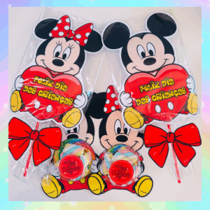 LEMBRANCINHA DIA DAS CRIANÇAS - MICKEY E MINNIE