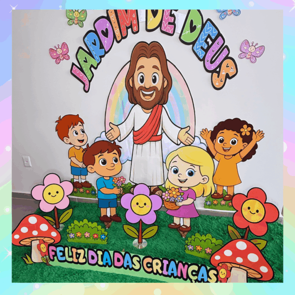 PAINEL JARDIM DE DEUS - DIA DAS CRIANÇAS - Imagem 9