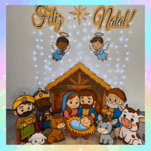 PAINEL NATAL CRISTÃO - NASCIMENTO DE JESUS