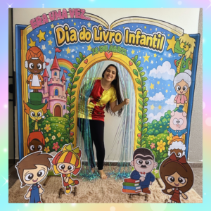 PAINEL INTERATIVO DIA DO LIVRO INFANTIL - SÍTIO DO PICA-PAU AMARELO