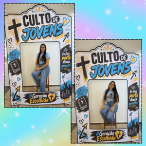 MOLDURA CULTO DE JOVENS
