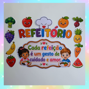 PAINEL REFEITÓRIO ESCOLAR